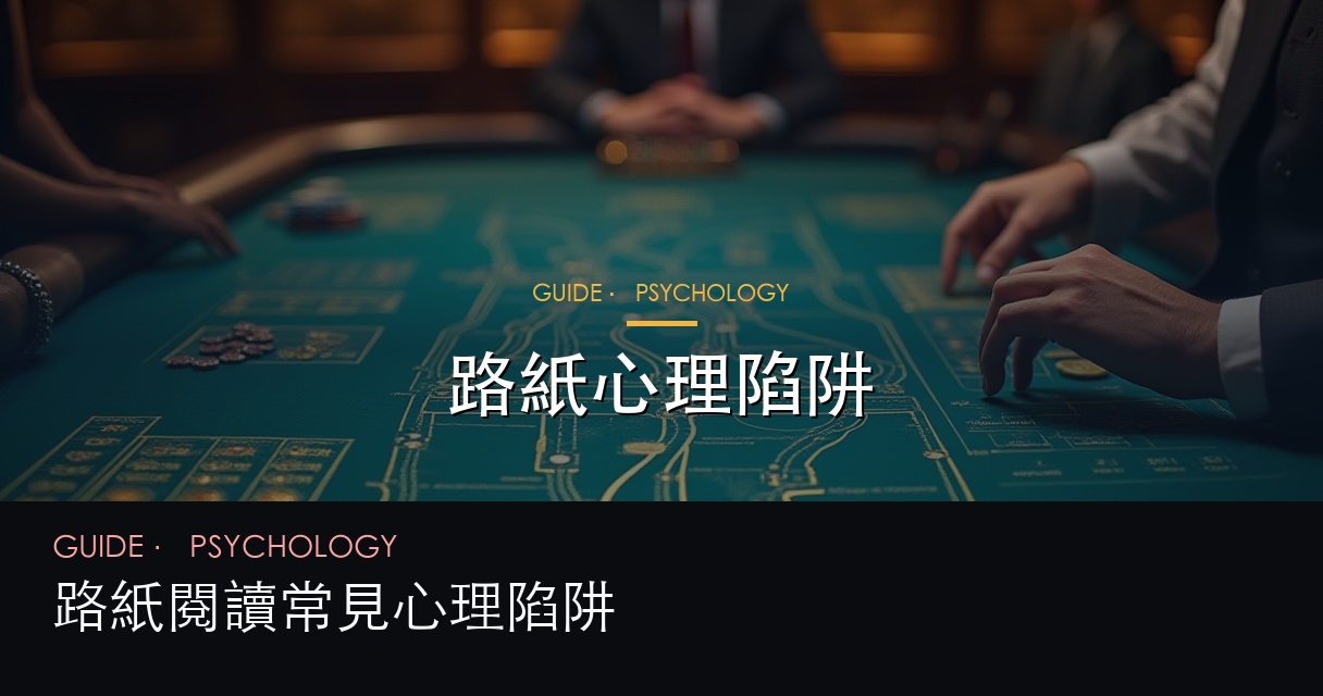 路紙心理陷阱主視覺